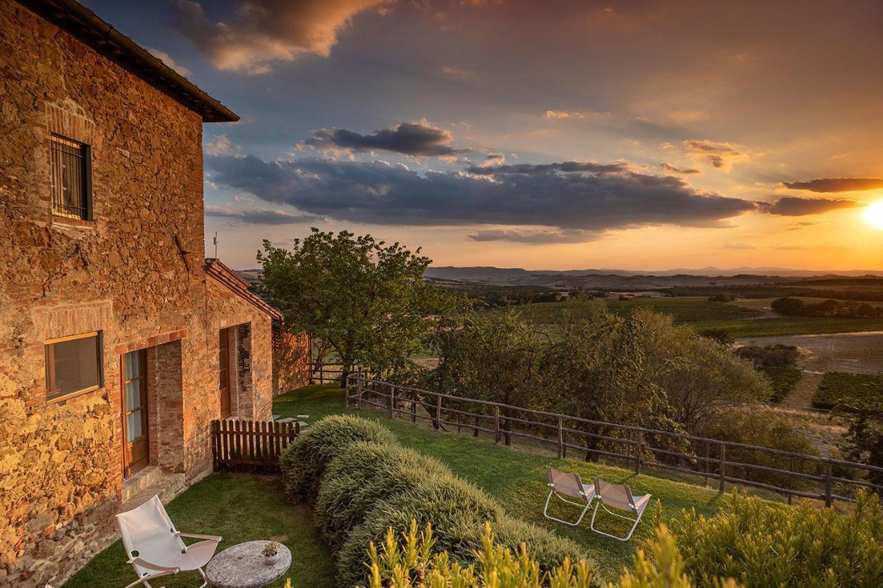 Villa Palazzo Massaini - La Pieve à Pienza Extérieur photo