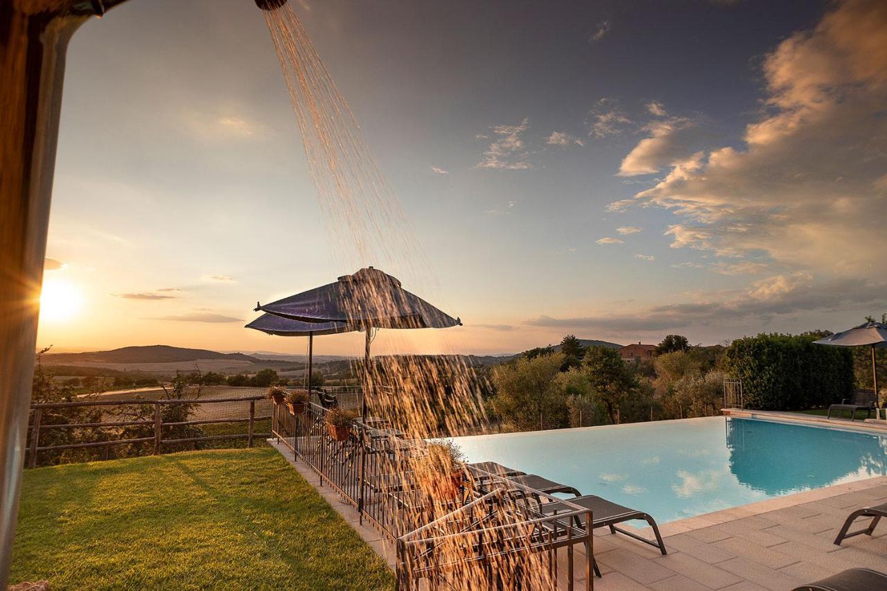 Villa Palazzo Massaini - La Pieve à Pienza Extérieur photo